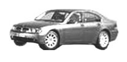 Bmw  7-Serie  4D  Sedan  E32  88-94