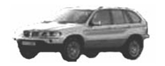 Bmw  X5  4D  Utility  2000-2002