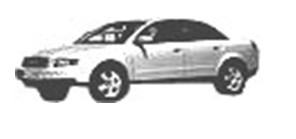 Audi  4D  Sedan  A4  95-98